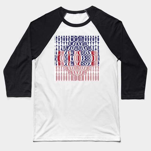 4th July, Independence Day , USA Baseball T-Shirt by justrachna